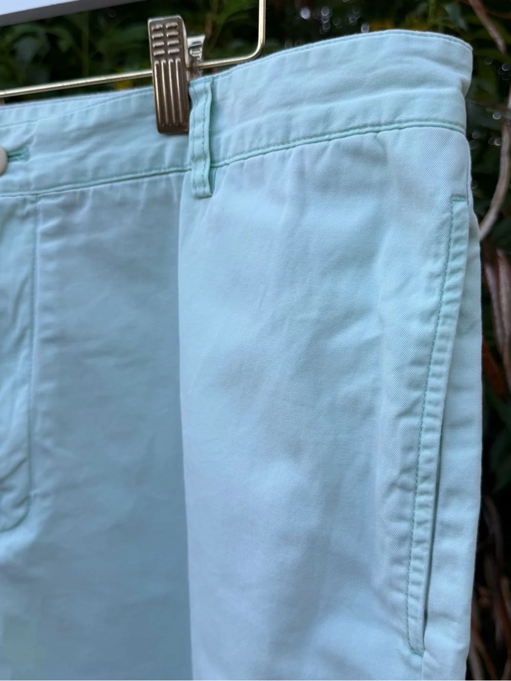 Vineyard Vines by Shep & Ian Men's Light Mint Chino Shorts Sz 40 inseam 6 inches